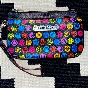 Hard Rock Cafe wristlet
